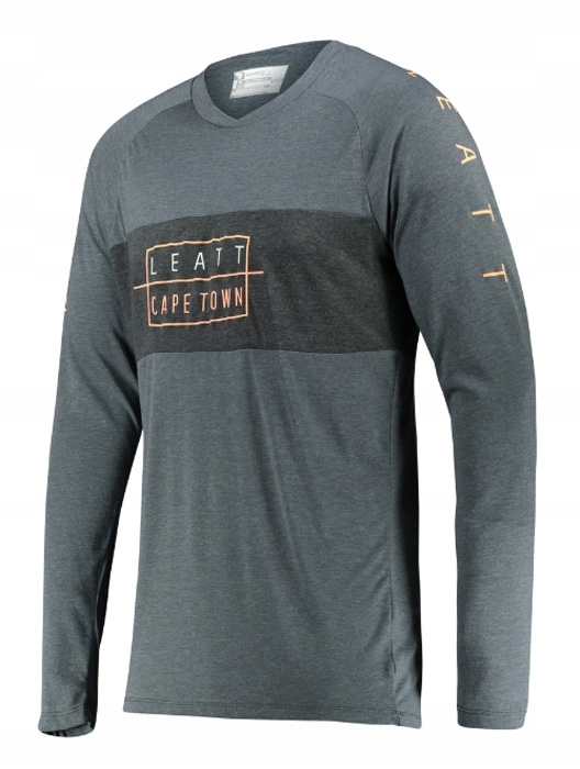 Leatt Jersey Gravity 2.0 Long Coral Coral, S Rękaw długi rękaw