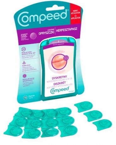 

Compeed Dyskretne Plastry Na Opryszczkę 15 sztuk
