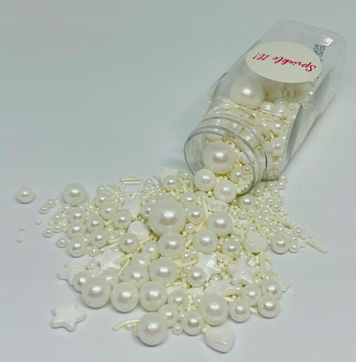 Levně Cukrový posyp Lovely White Sprinkle It! 1000 g 1 kg