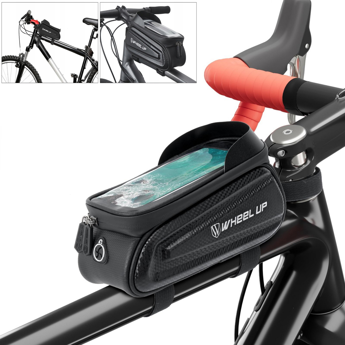 SAKWA ROWEROWA WODOODPORNA CASE NA SOLIDNA TORBA NA RAMĘ SASZETKA