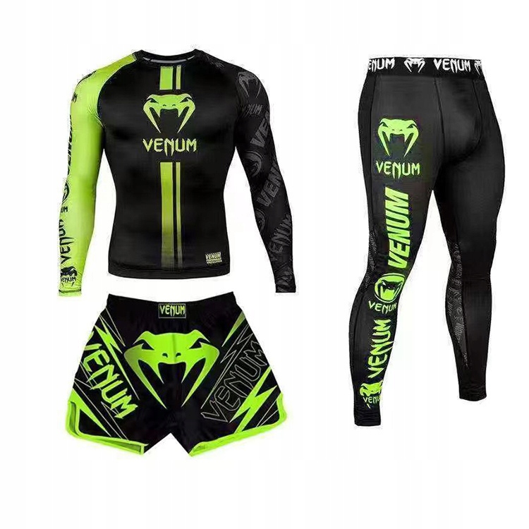 KOSZULKA SPODENKI SPODNIE MMA SIŁOWNIA Rozmiar 140