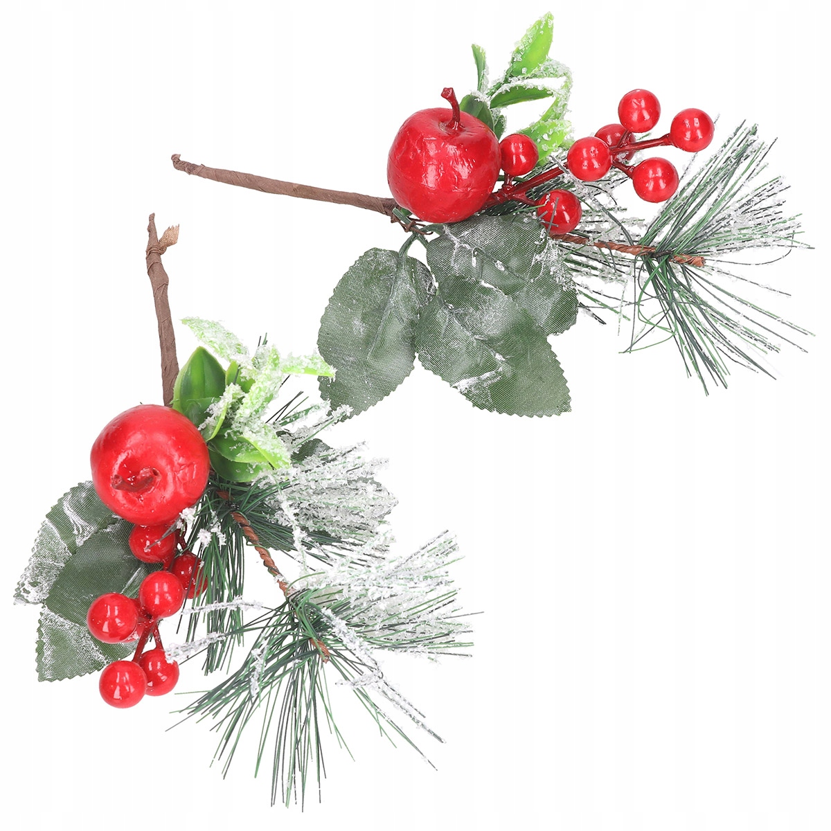 ŚWIĄTECZNA GAŁĄZKA GŁÓG JARZĘBINA ŚWIERK KWIATY DO STROIKÓW Typ inny