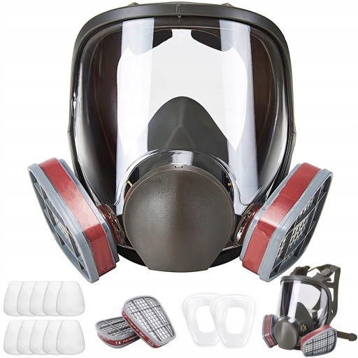 

Maska Pełna Lakiernicza Mask Przeciwpyłowa Ochrona