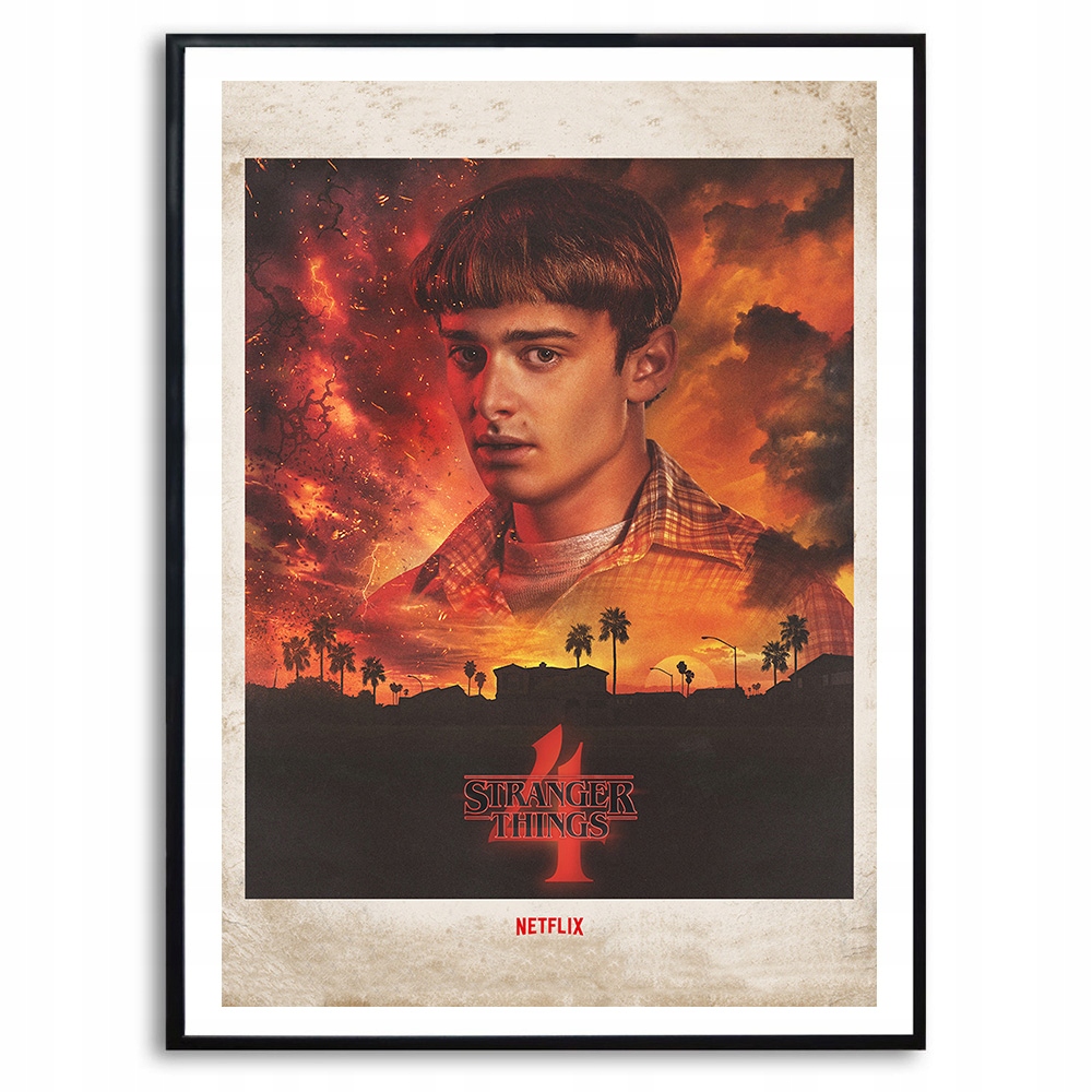 

Plakat 32x44,5 Serial Stranger Things Dużo Wzorów