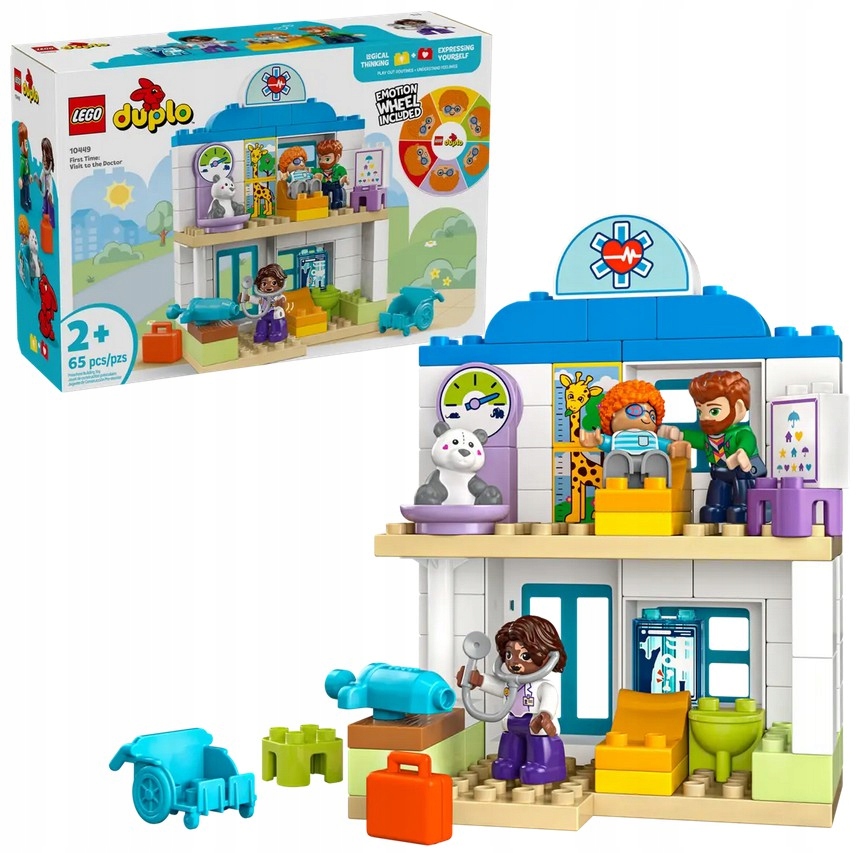 Lego Duplo Town 10449 Poprvé: Návštěva lékaře