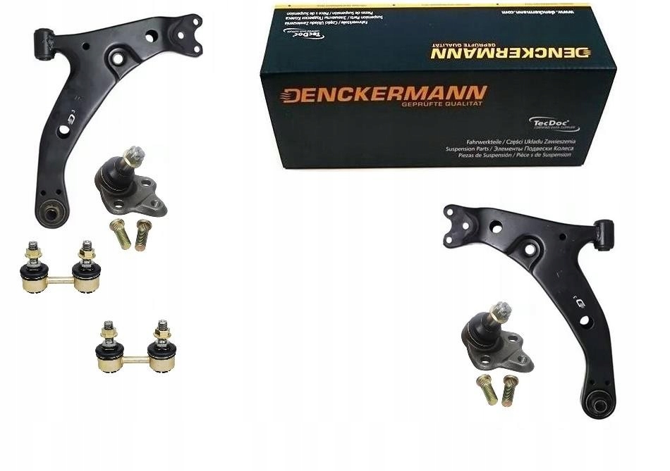 Ramena Spojky Čepy Pouzdra Toyota Corolla E11 1997-2002 Přední Sada