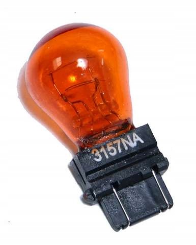 Żarówka dwuwłóknowa pomarańczowa MB3157NAE 27W/8W Usa