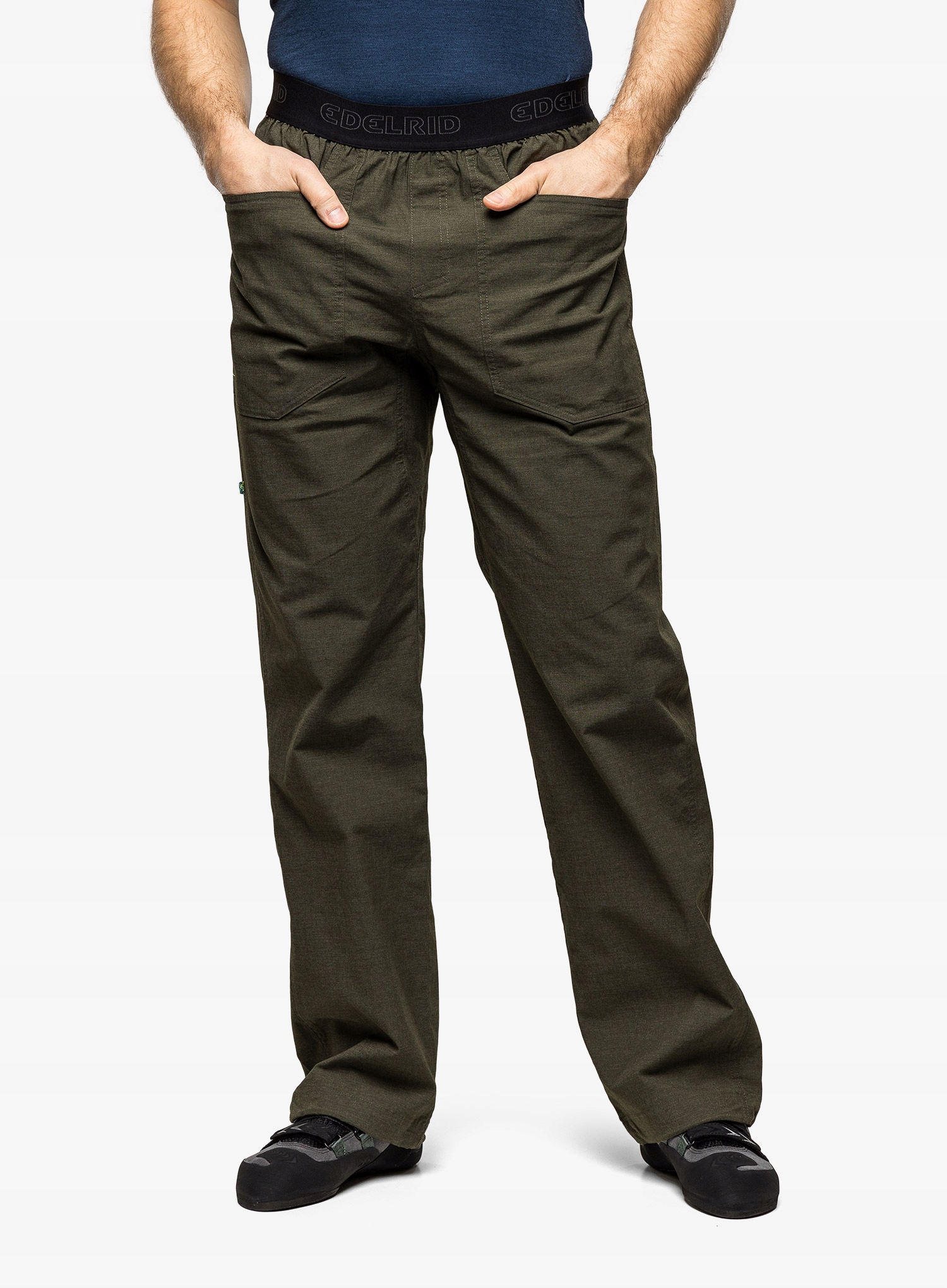 Lezecké kalhoty Edelrid Legacy Pants IV oil XL