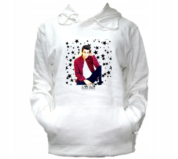 

Xs Bluza Kaptur Damska Teen Wolf Sarcasm Wzór