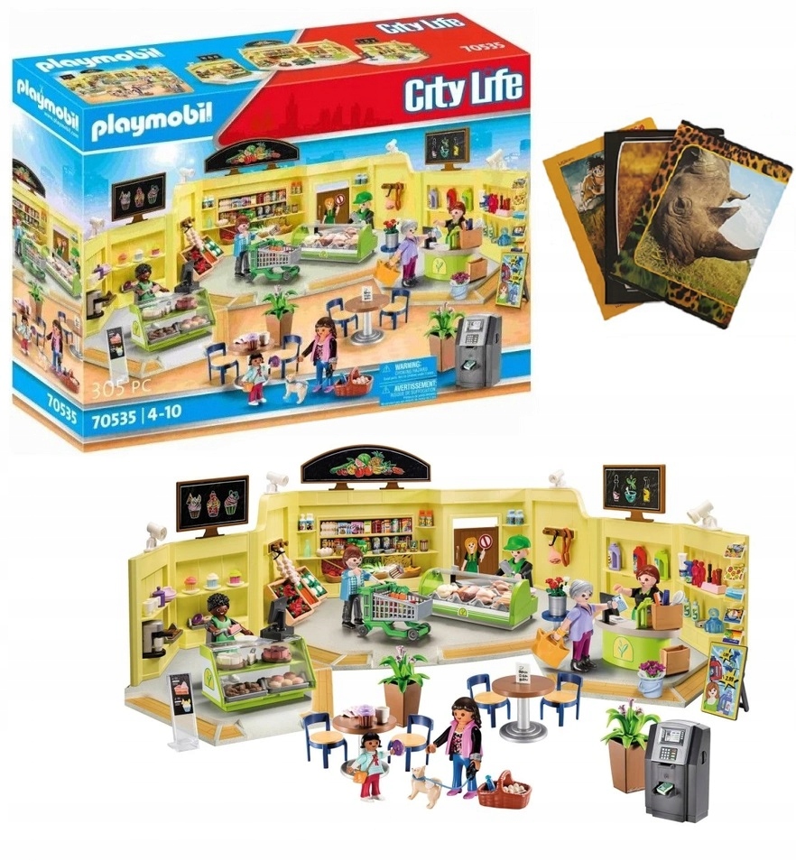 

Playmobil 70535 Set Centrum Handlowe City +%