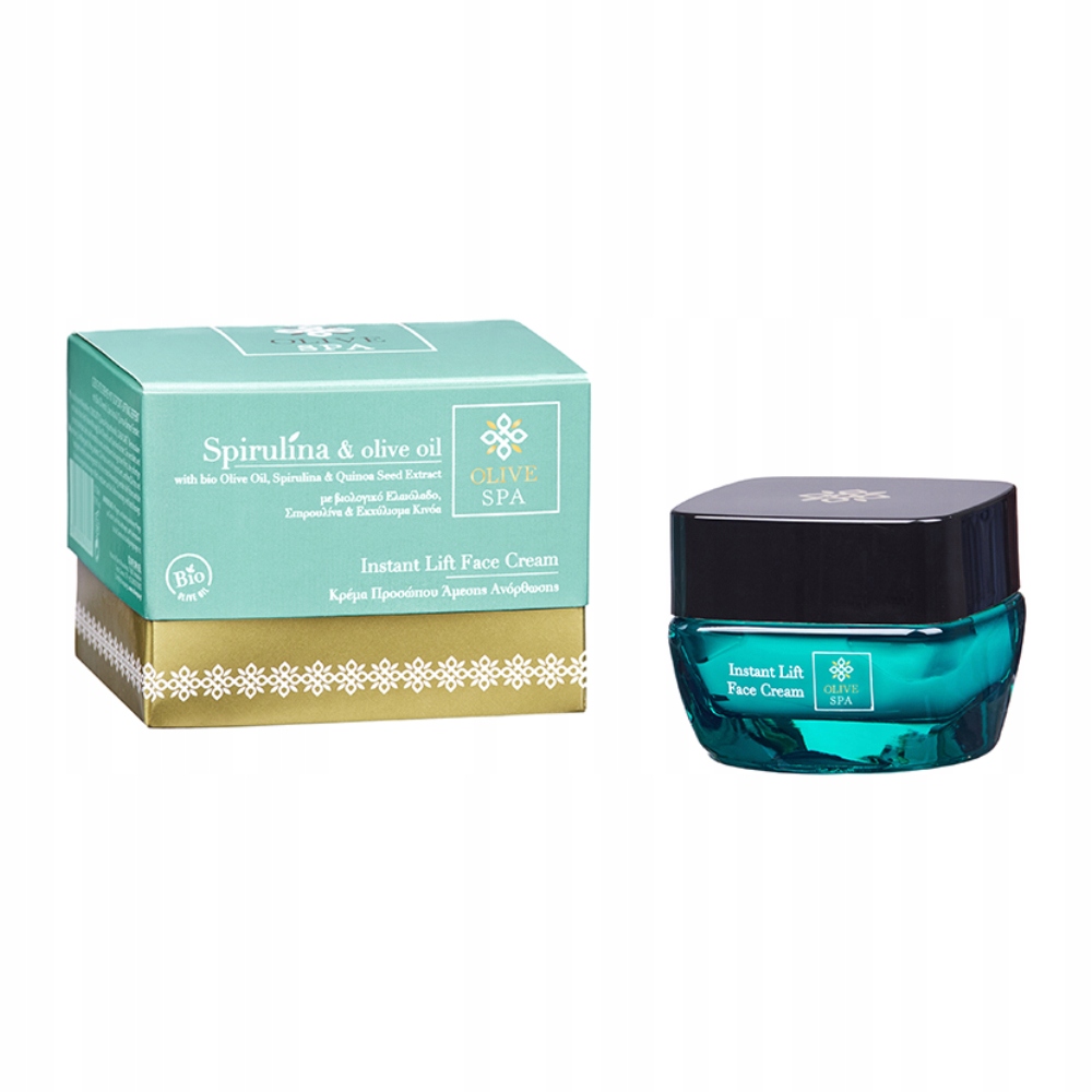 Liftingový krém na obličej Spirulina 50 ml Proti vráskám Olive Spa