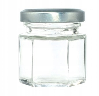 

Słoiczki Sześciokątne 30 ML Z Zakrętką Wzór A54
