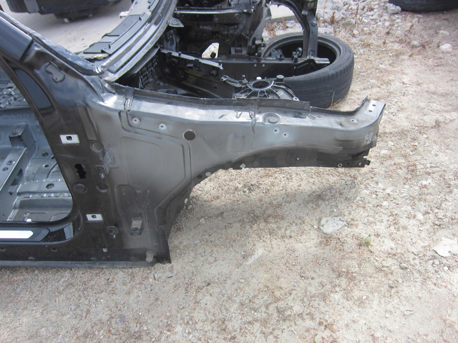 BMW X3 G01 2018-2023 ĆWIARTKA PRAWA PRZEDNIA PODŁUŻNICA KIELICH PRÓG SŁUPEK