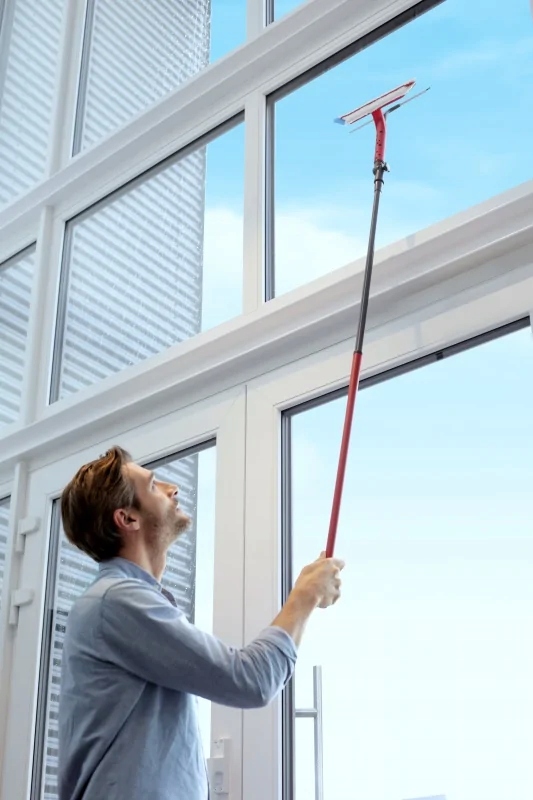 MYJKA DO OKIEN ŚCIĄGACZKA Z DRĄŻKIEM TELESKOPOWYM VILEDA WYMIENNA NAKŁADKA Model MYJKA DO MYCIA OKIEN VIELENDA