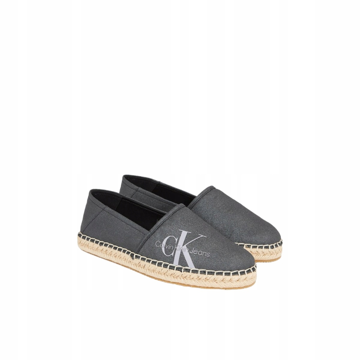 CALVIN KLEIN BUTY DAMSKIE ESPADRYLE GRAFITOWE r.38 Oryginalne opakowanie producenta pudełko
