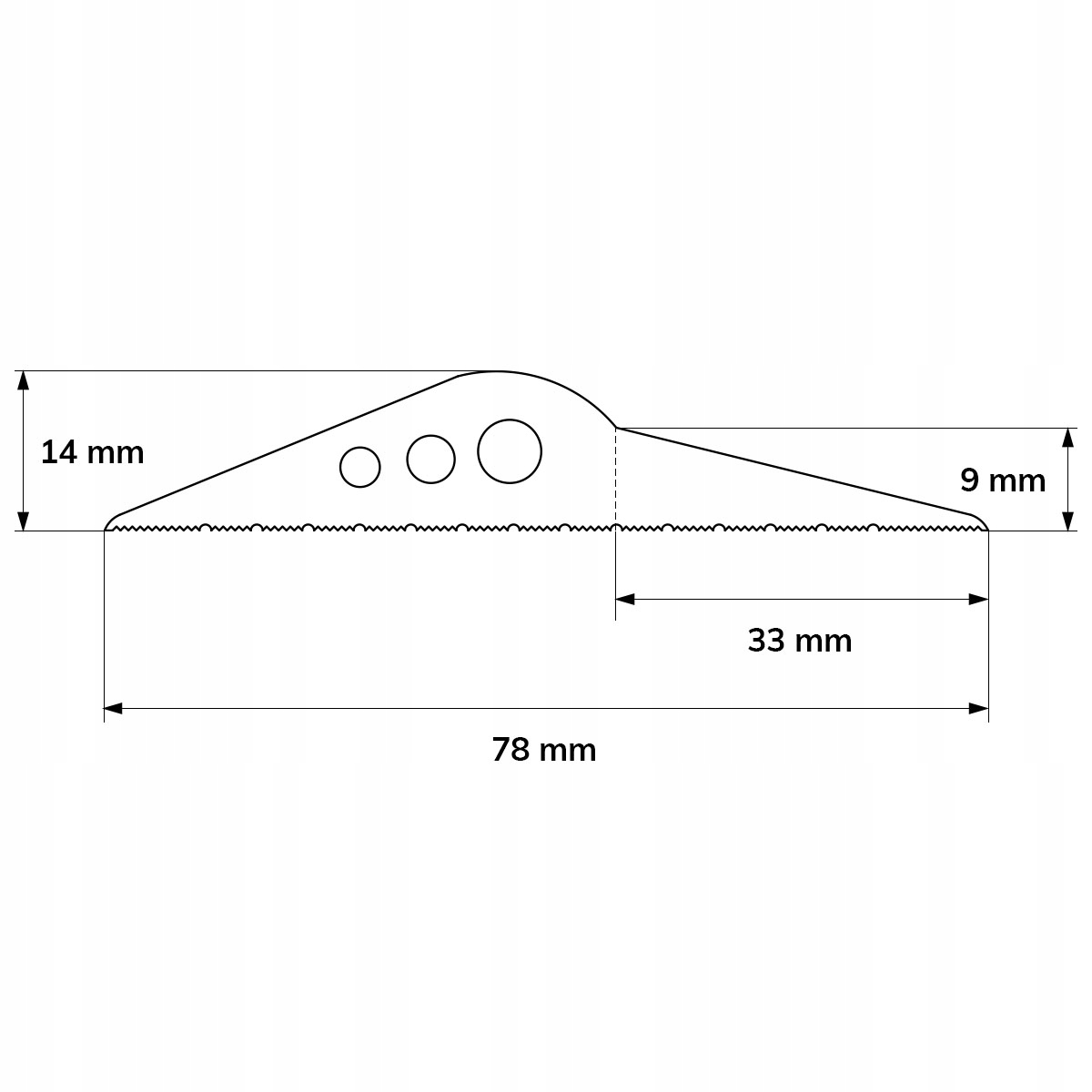 Uszczelka garażowa próg do bramy SGD01 2,5mb. Kod producenta SW10310.5