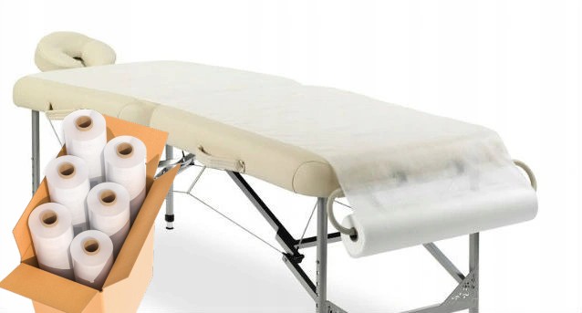 

Podkład jednorazowy kosmetyczny 60cm x 50m 9 Rolek