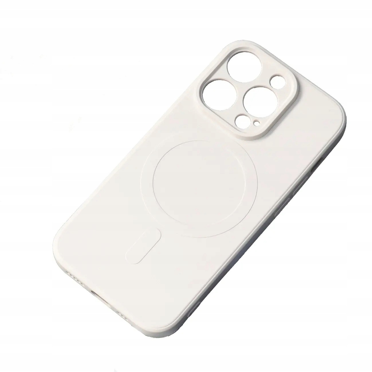 Etui Silicone Case z MagSafe na Samsung Galaxy A26 5G beżowe Hurtel