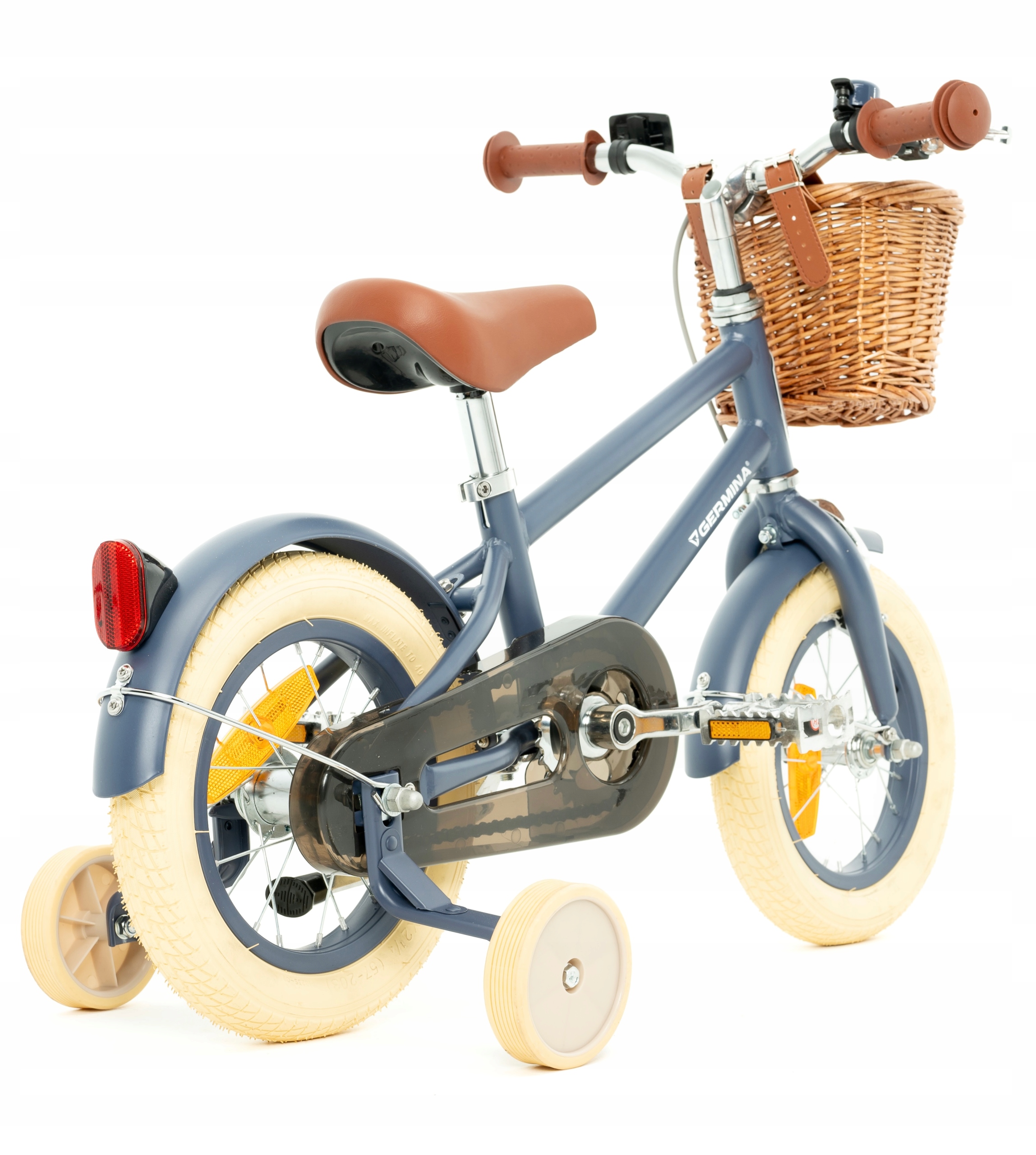 ROWER DZIECIĘCY MIEJSKI VINTAGE GERMINA 12 CALI ROWEREK NIEBIESKI CHŁOPIEC Rozmiar koła (