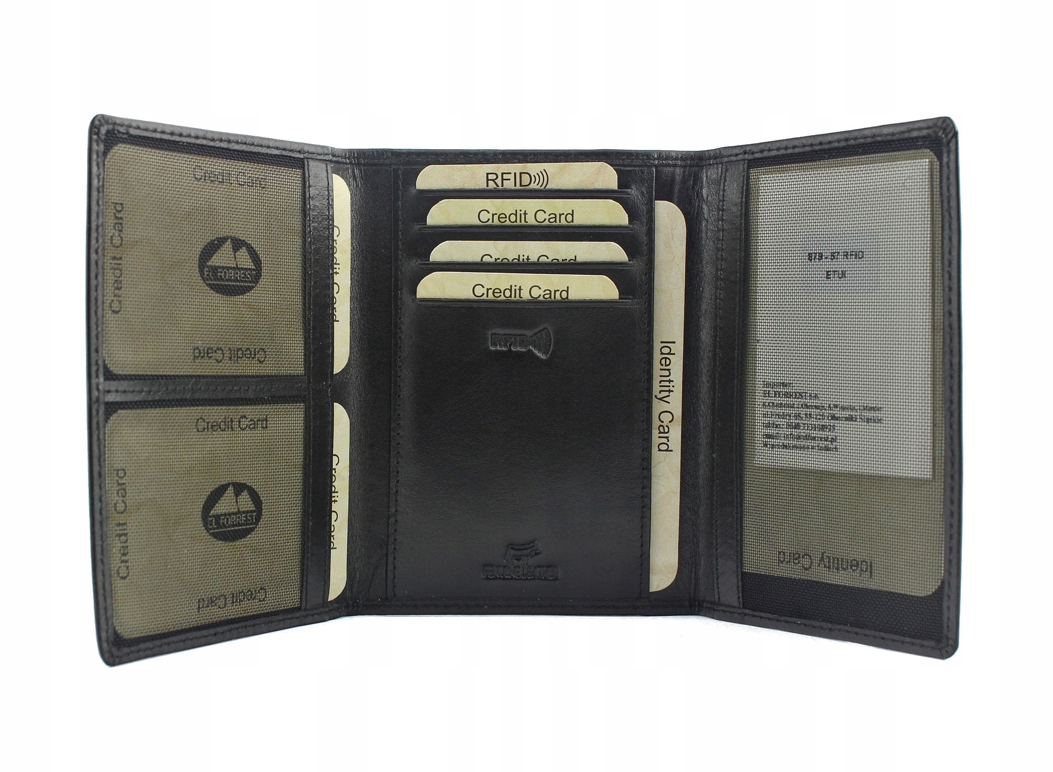 

Etui Skóra dowód rejestracyjny Karty El Forrest