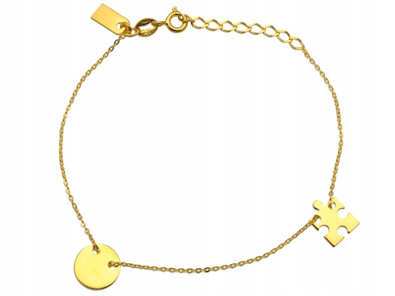 

Bransoletka Gwiazd 2-ELEMENTY KÓŁKO,PUZZEL,PR925