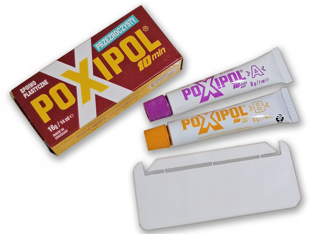 

** Poxipol Klej Dwuskładnikowy Plastyczny 16g **