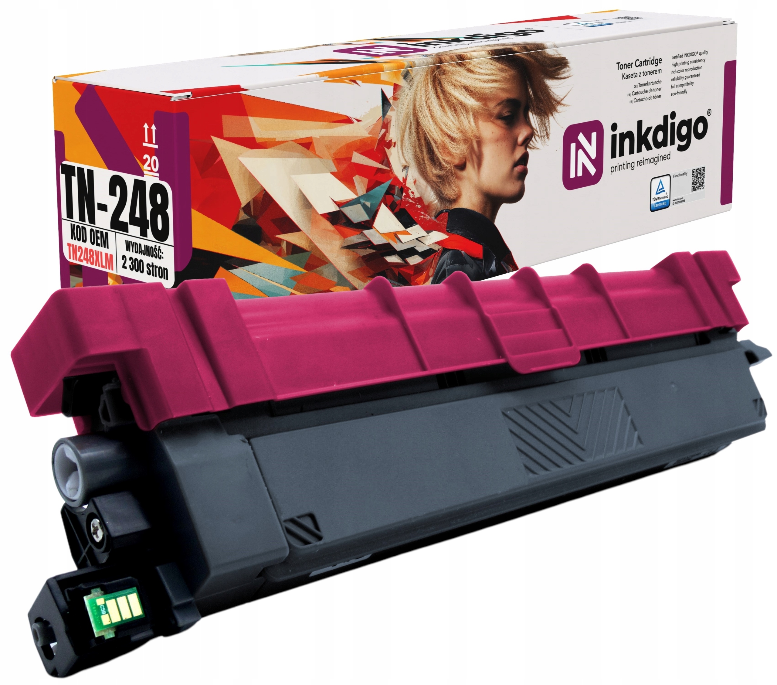 Červená pro Brother L3520CDW DCP-L3560CDW HL-L8230CDW L3220CW MFC-L3740CDW