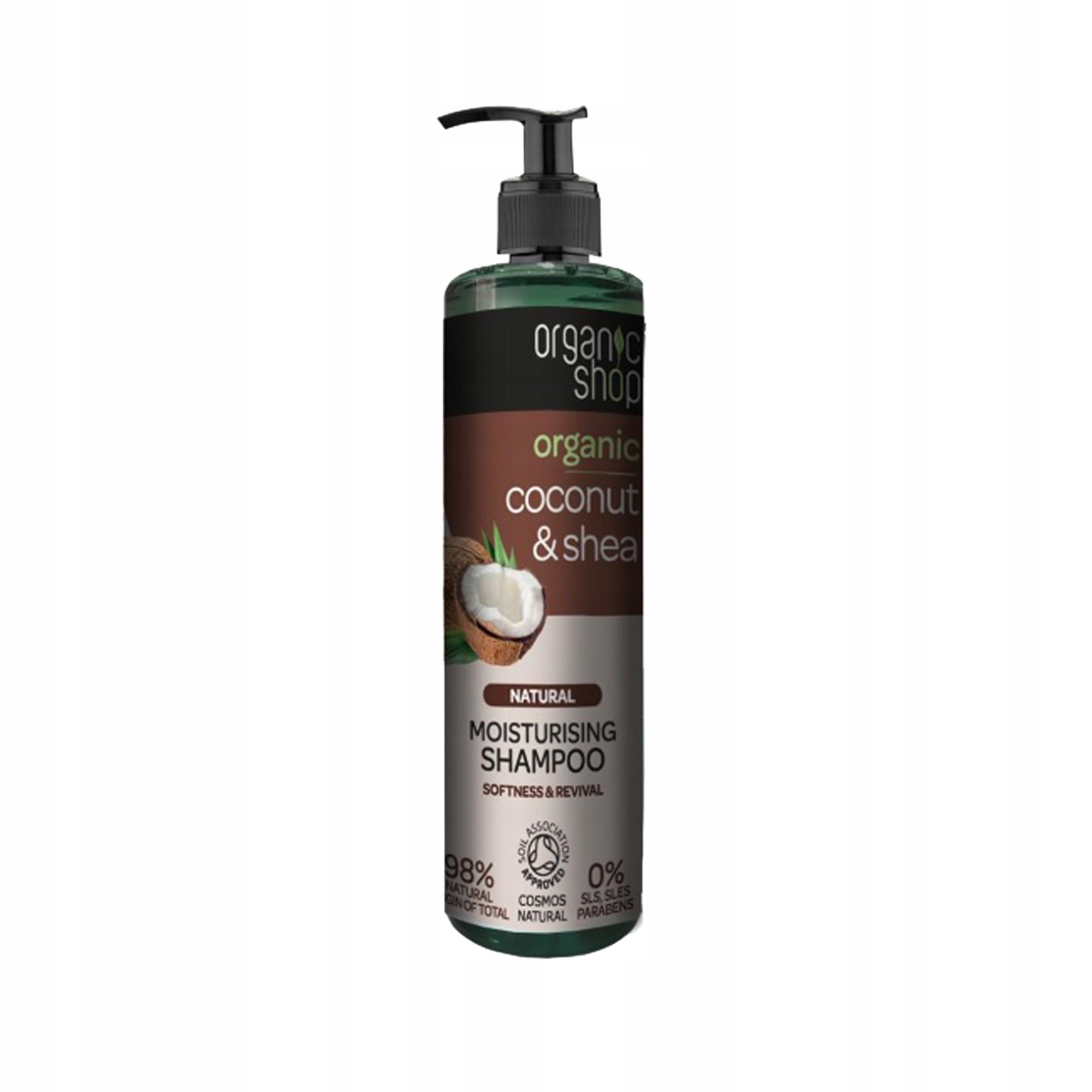 

Szampon do włosów nawilżający 280 ml Organic Shop