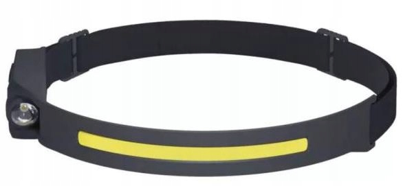 LATARKA CZOŁOWA LED COB 350LM Z CZUJNIKI DKT