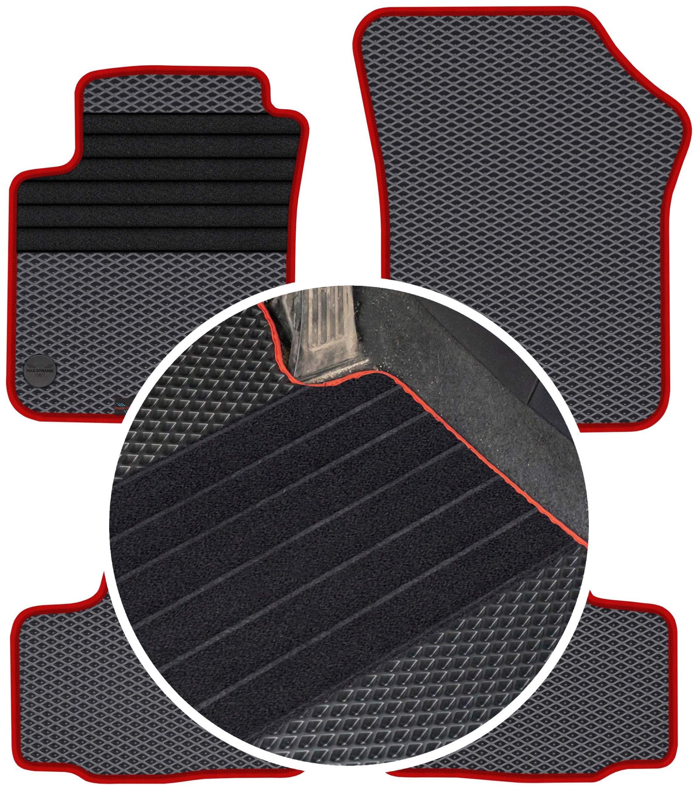 Seat Mii 2011-2019 Gumové rohože do auta Eva Eternity
