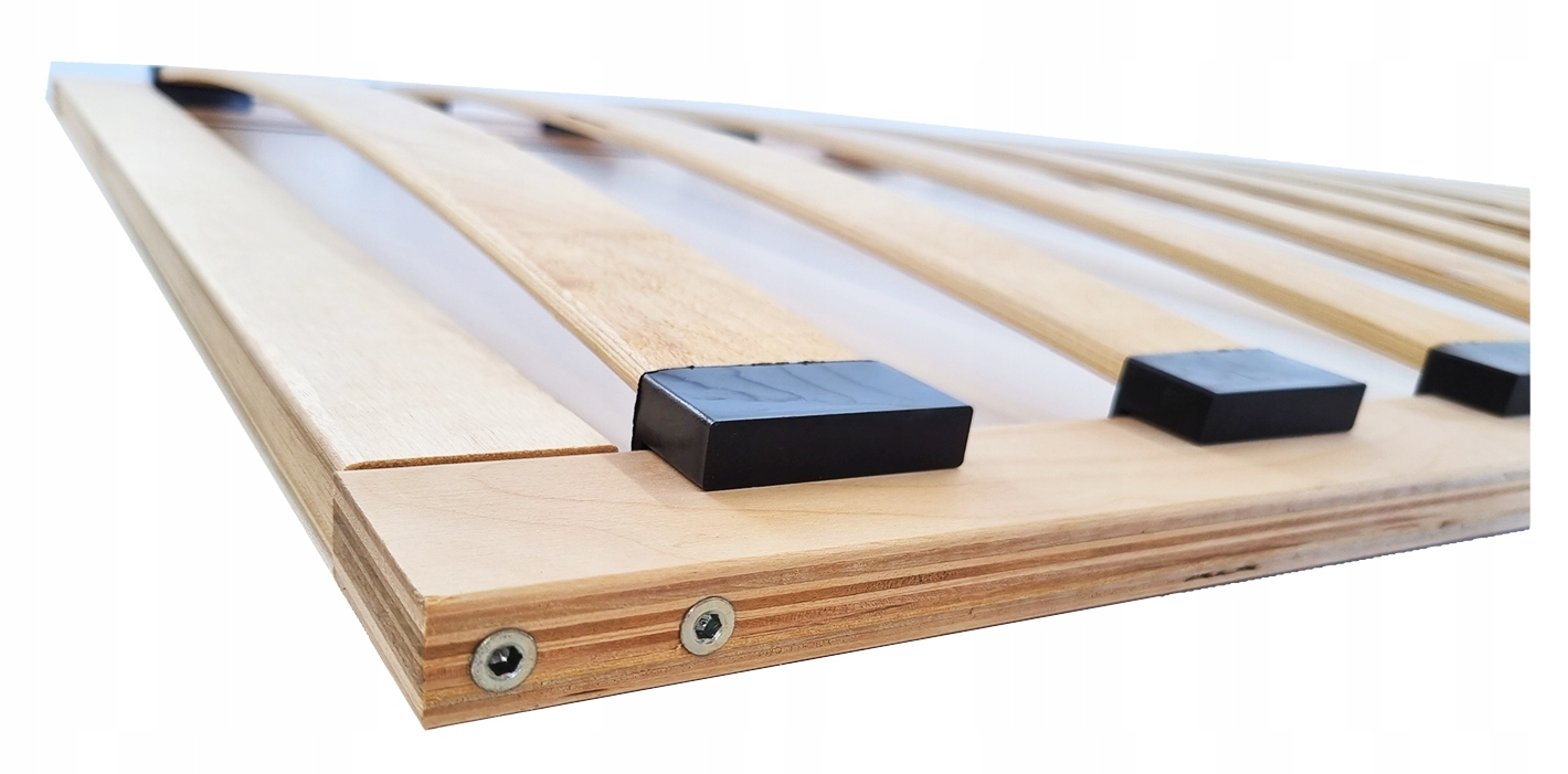 Stelaż do łóżka 100x200 premium płaski niski wkład pod materac Kod producenta PL100pro