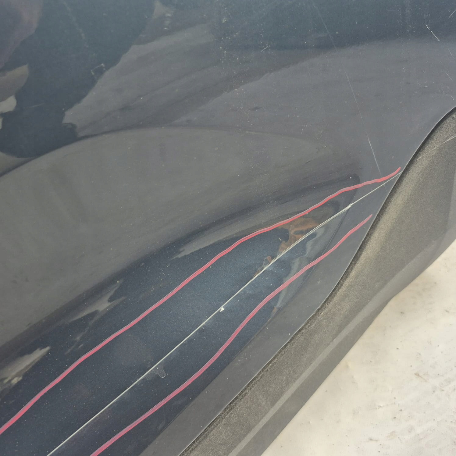 VOLVO XC40 17-> door rear part rear. left