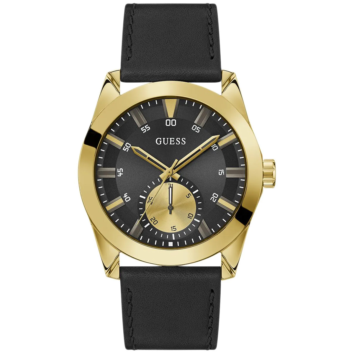 Pánské Hodinky Guess GW0793G2 s černým řemínkem