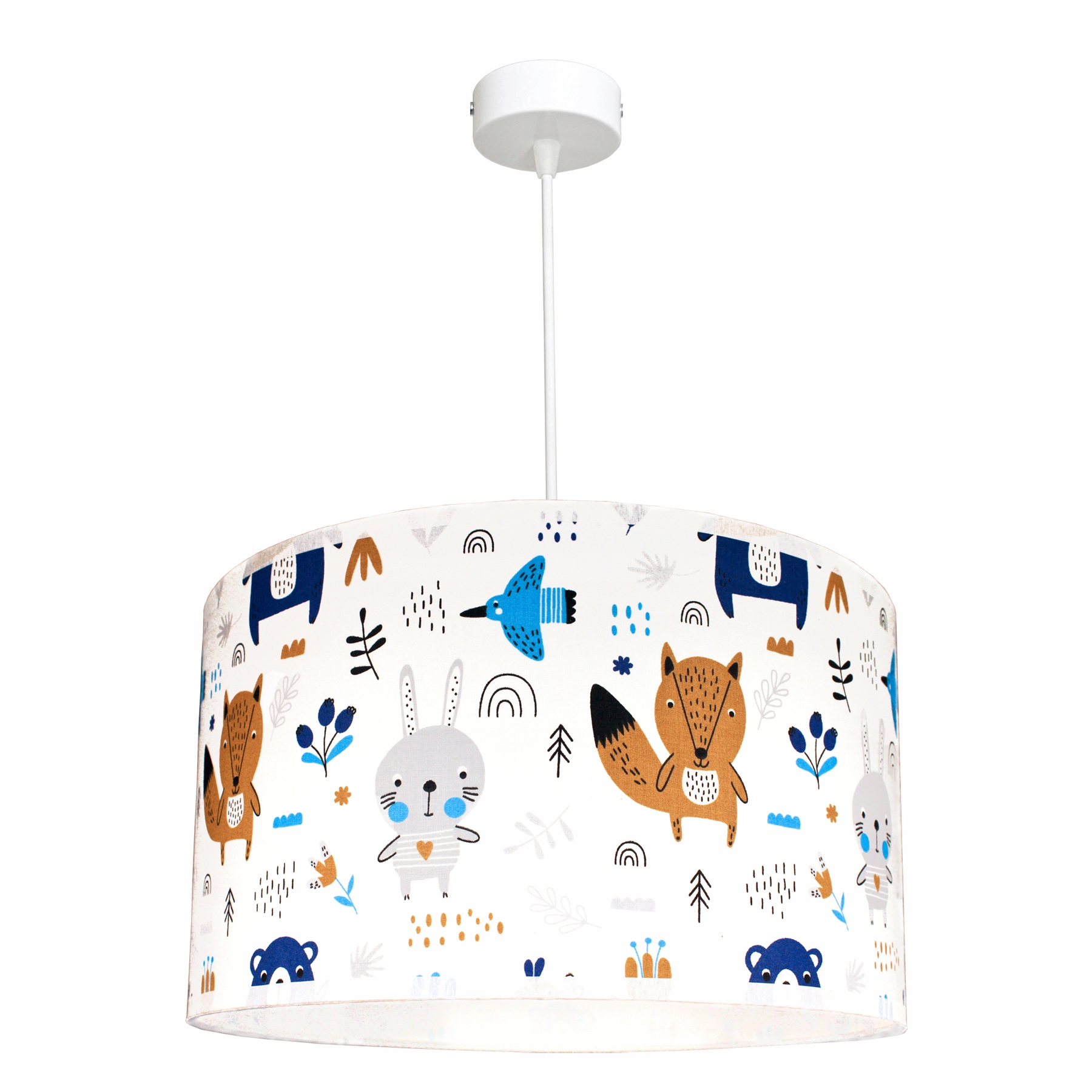 

Lampa Wisząca Żyrandol Sufitowa Teddy Blue 1 Led