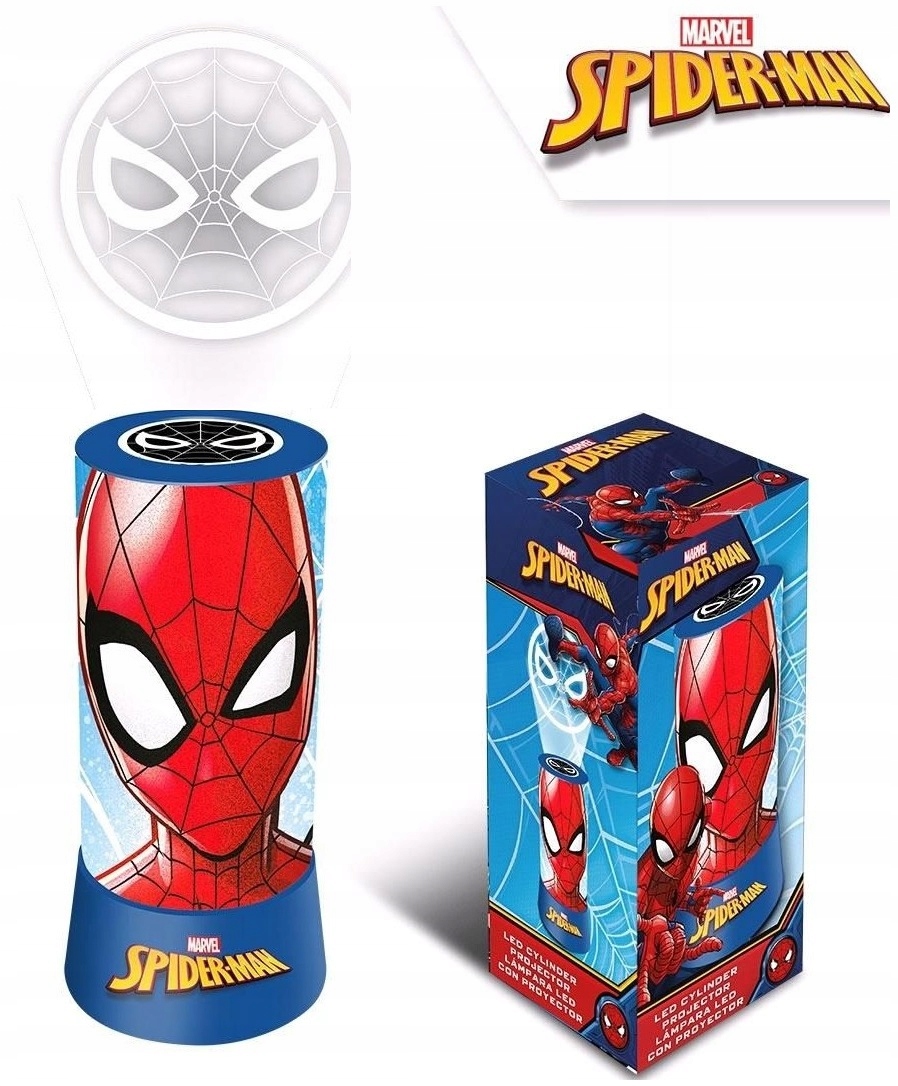 

lampka Led z projektorem Spiderman