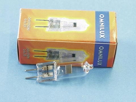 Żarówka halogenowa biały zimny Omnilux G 6.35 EVC 24V 250W 300H 250 W