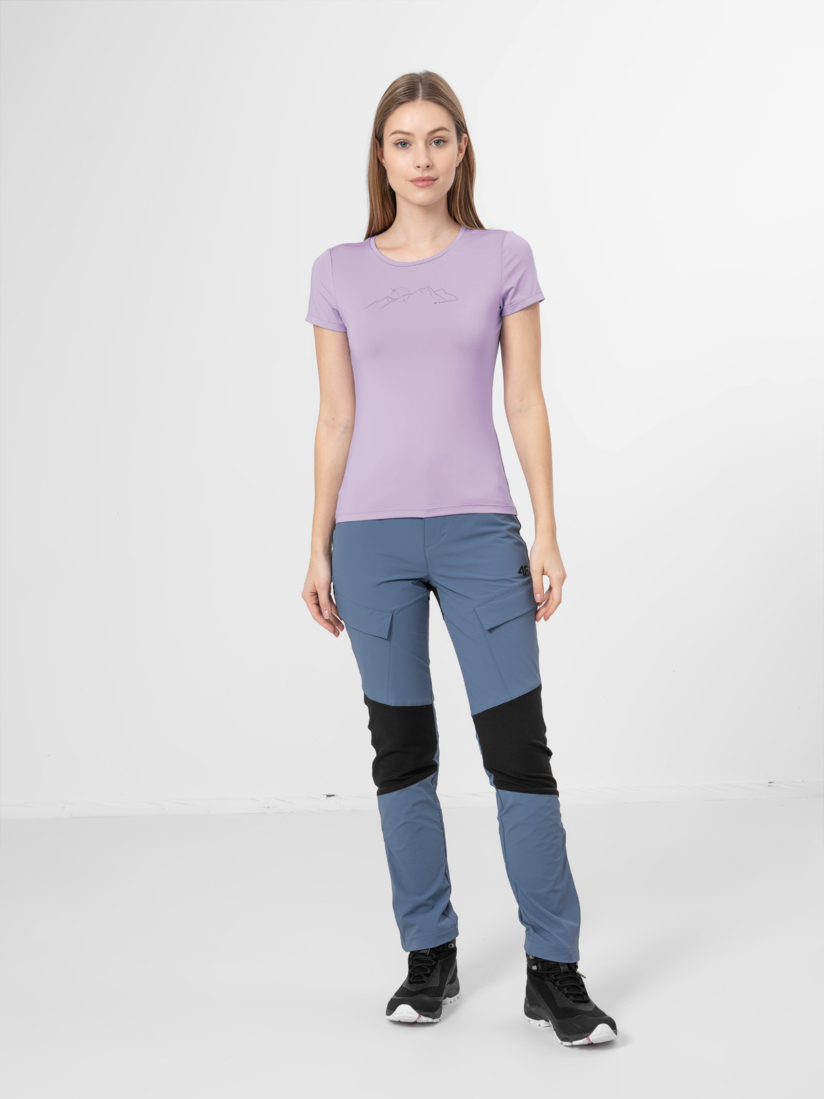 4F TREKKINGOWA Koszulka ODDYCHAJĄCA TSD016 > S Marka 4F