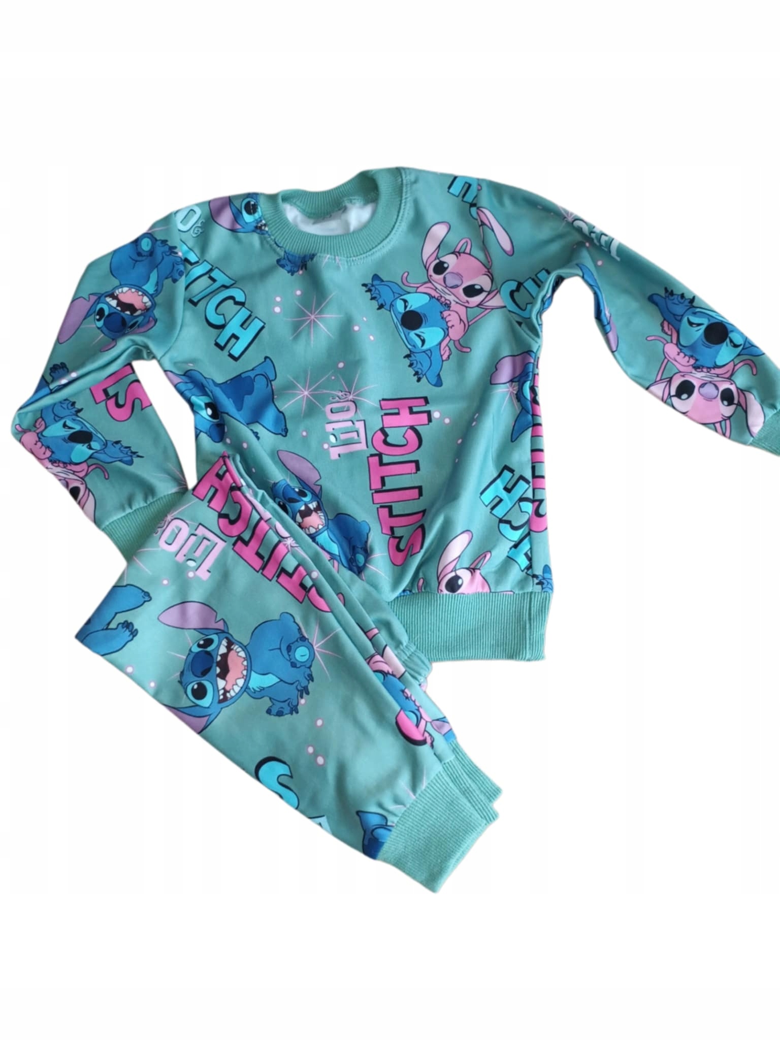 Zestaw Stitch zielony r.92