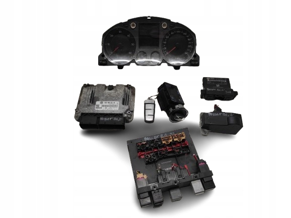 VW PASSAT B6 05- 2.0TDI ZESTAW STARTOWY STEROWNIK 03G906021NK