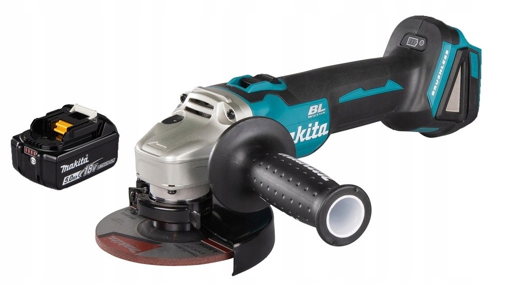 Makita Aku Szlifierka Kątowa Lxt 18V 125MM 1x5Ah BL1850 DGA506Z