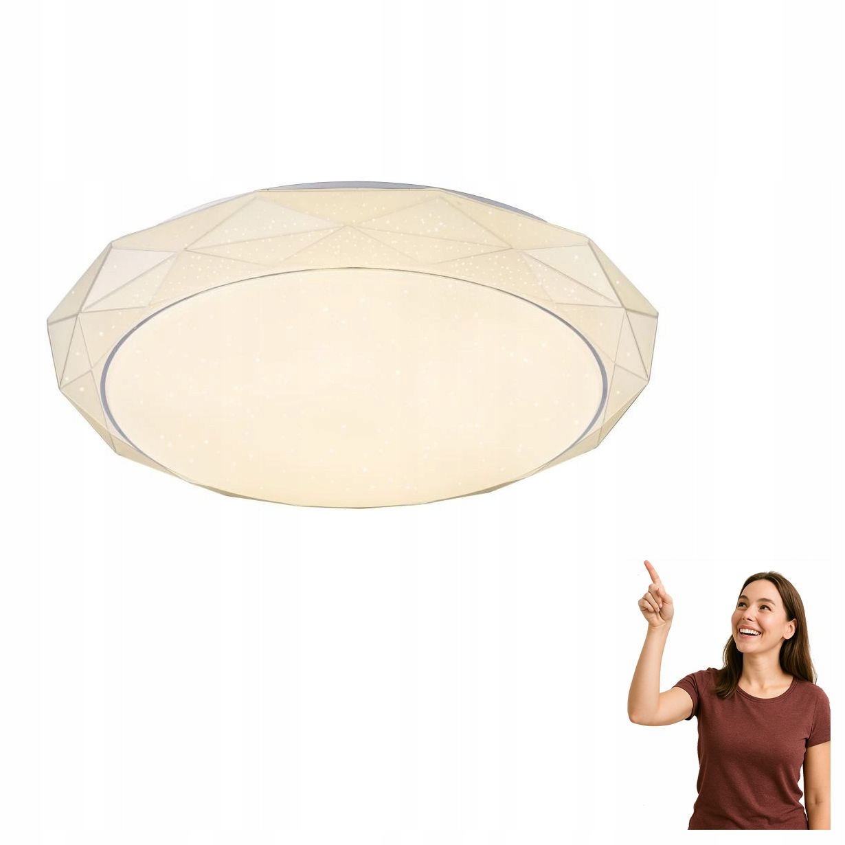 Led Stropné Svietidlo 48W Andi 48304CCT Globo