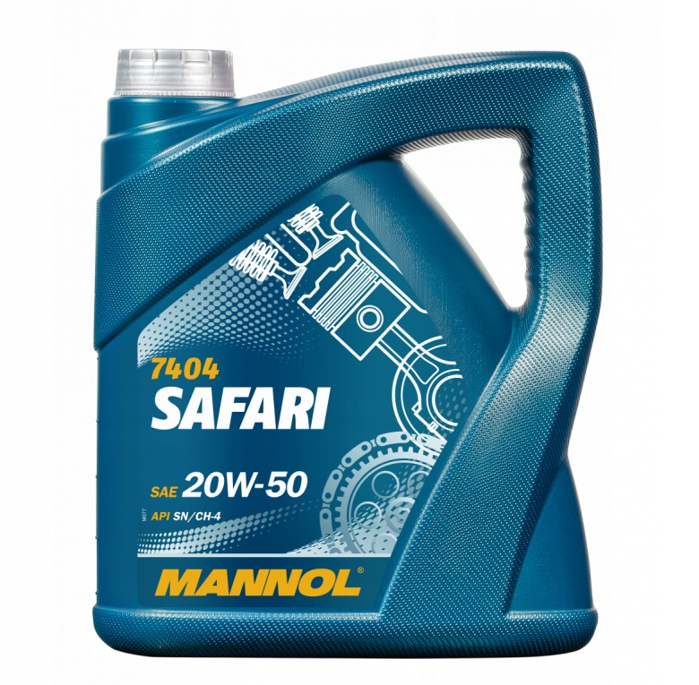 МОТОРНЕ МАСЛО MANNOL SAE 20W50 4L