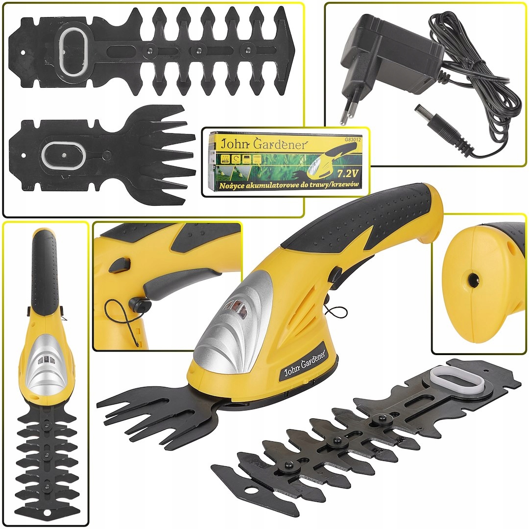 Akumulátorové nůžky na trávy/keře 7.2 V 120 mm