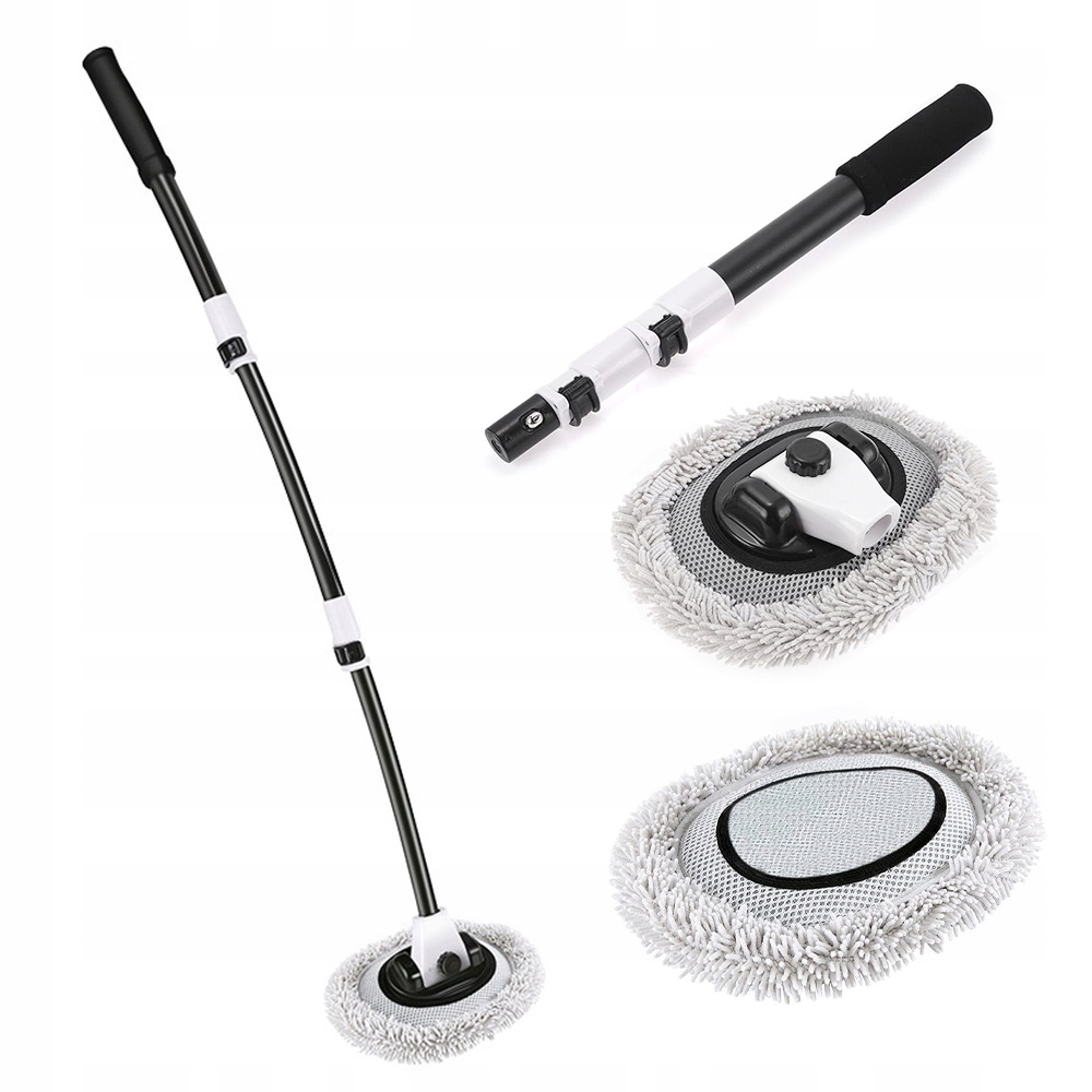 Levně Měkké Chenillské Vlákno, Myčka Do Auta S Nastavitelnou Výškou