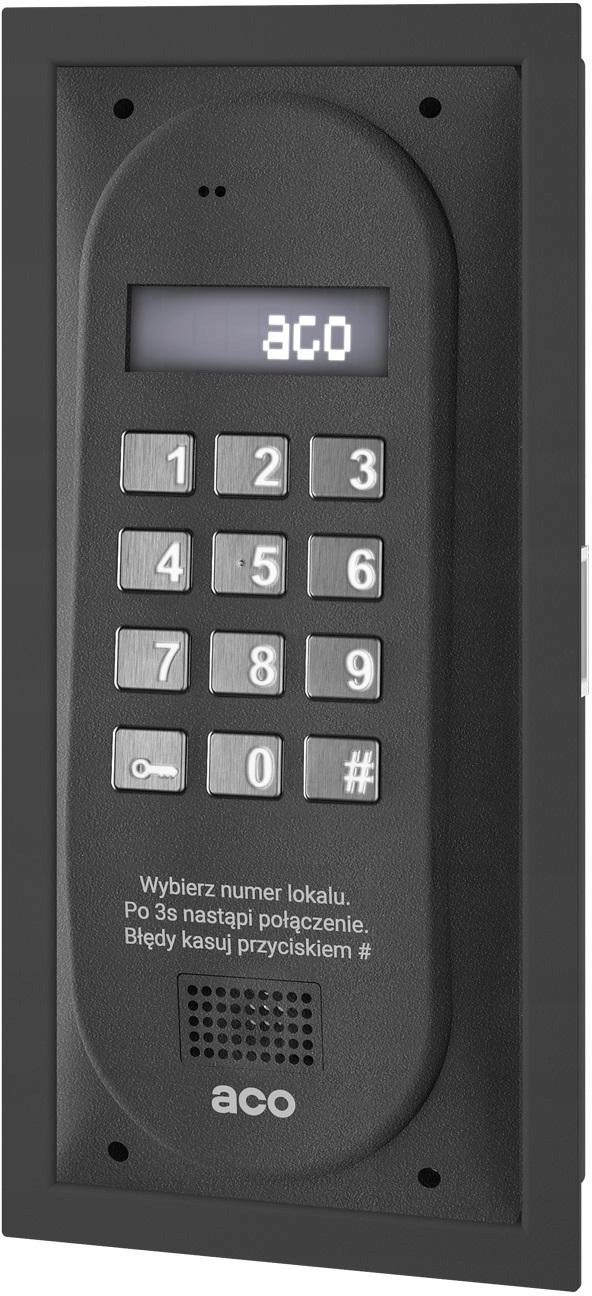 Aco CDNP8ACC Domofonová jednotka Viacrodinná