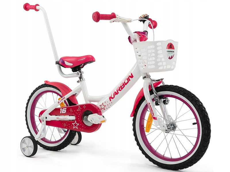 Rower dziecięcy Karbon Star 16cali dla dziewczynki