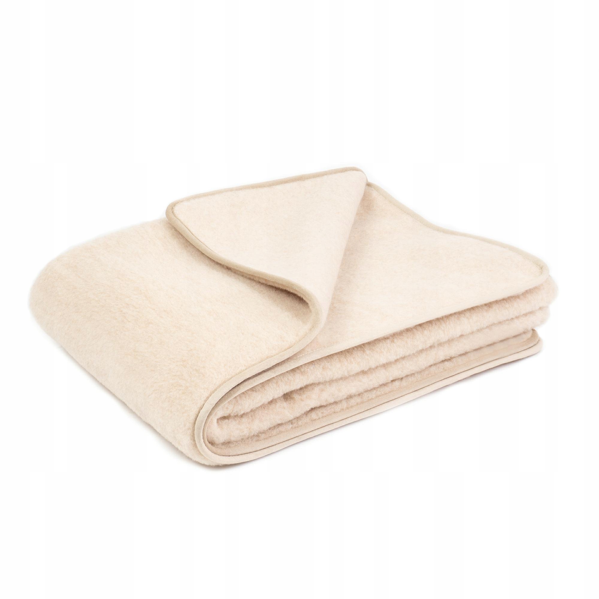 Vlněná deka merino australské cappuccino 220x200 Aljaška