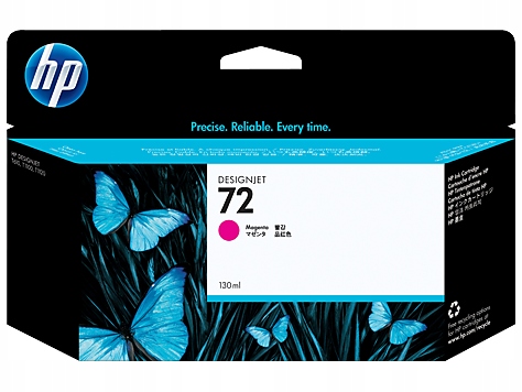 Hp 72 130 ml Magenta Ink Cartridge with Vivera Ink C9372A