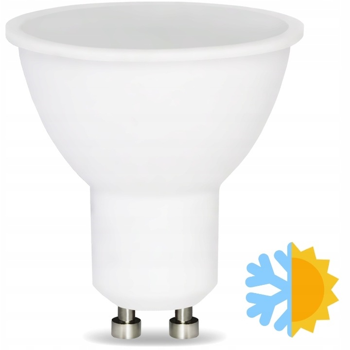 

Żarówka Led GU10 9W Barwa Biała Neutralna 4000K