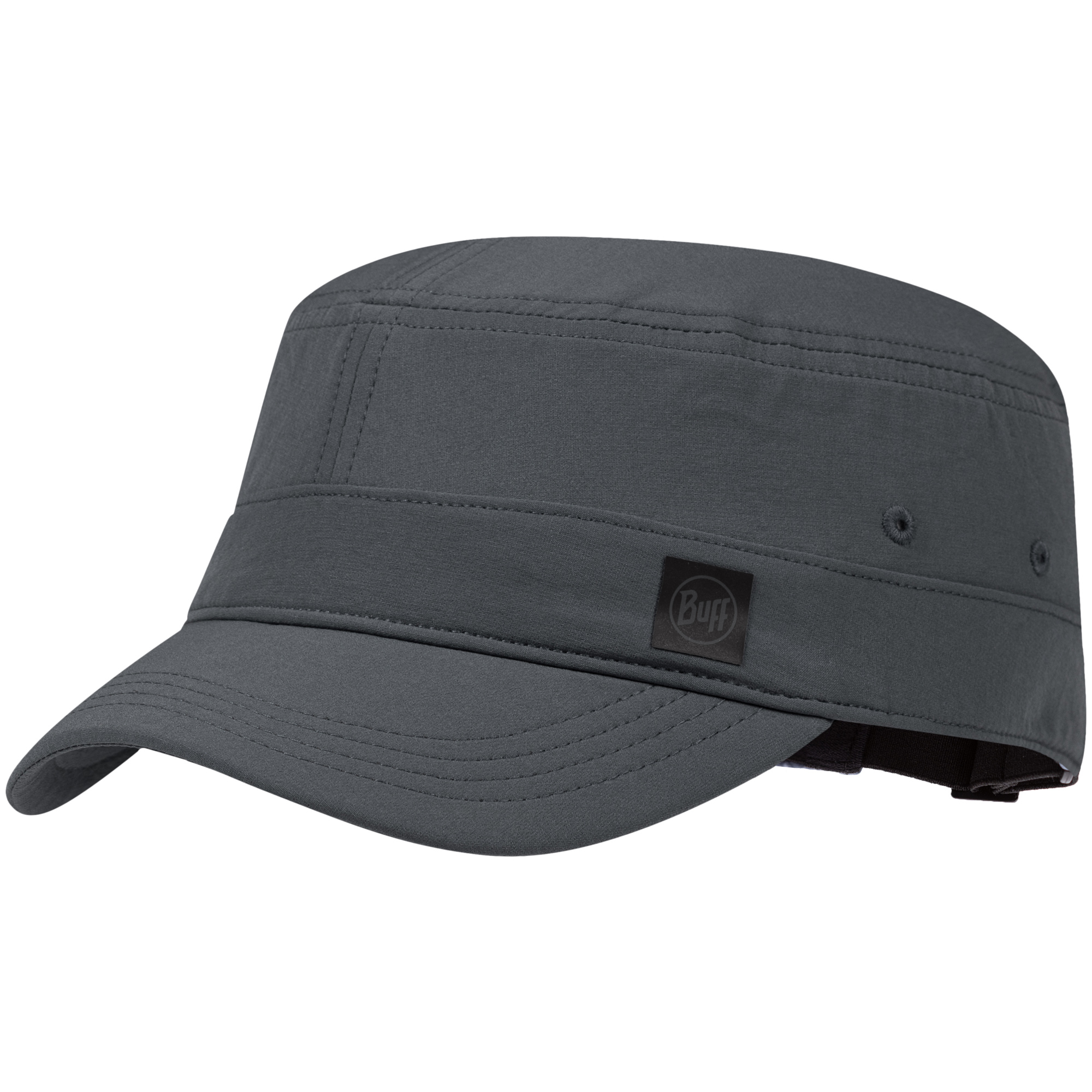 Kšiltovka Buff Military Cap šedá velikost S/m